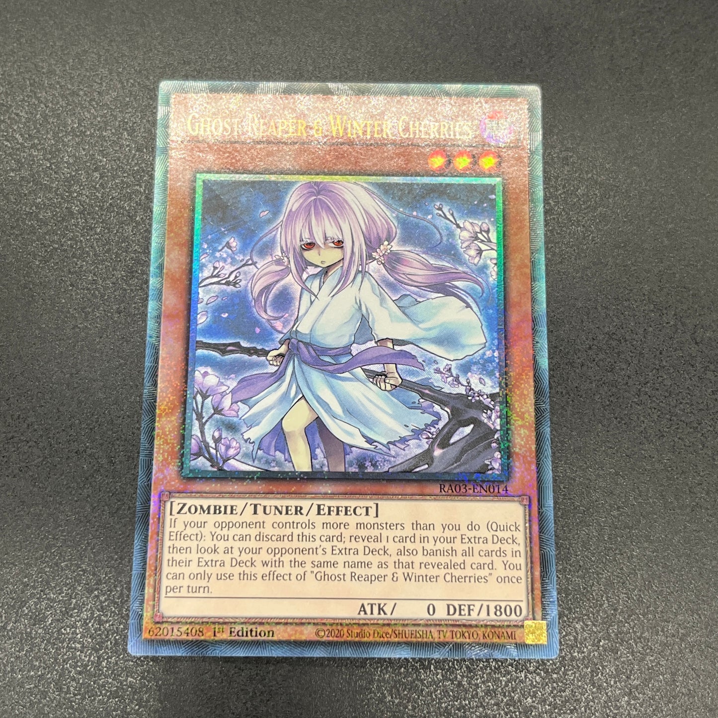 遊戯王 浮幽さくら/コレクターズ/英語/1st/EU