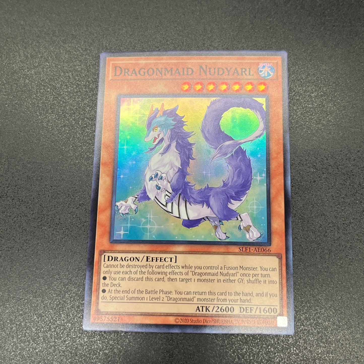 遊戯王 ドラゴンメイド・フルス/スーパー/英語/泰亜版