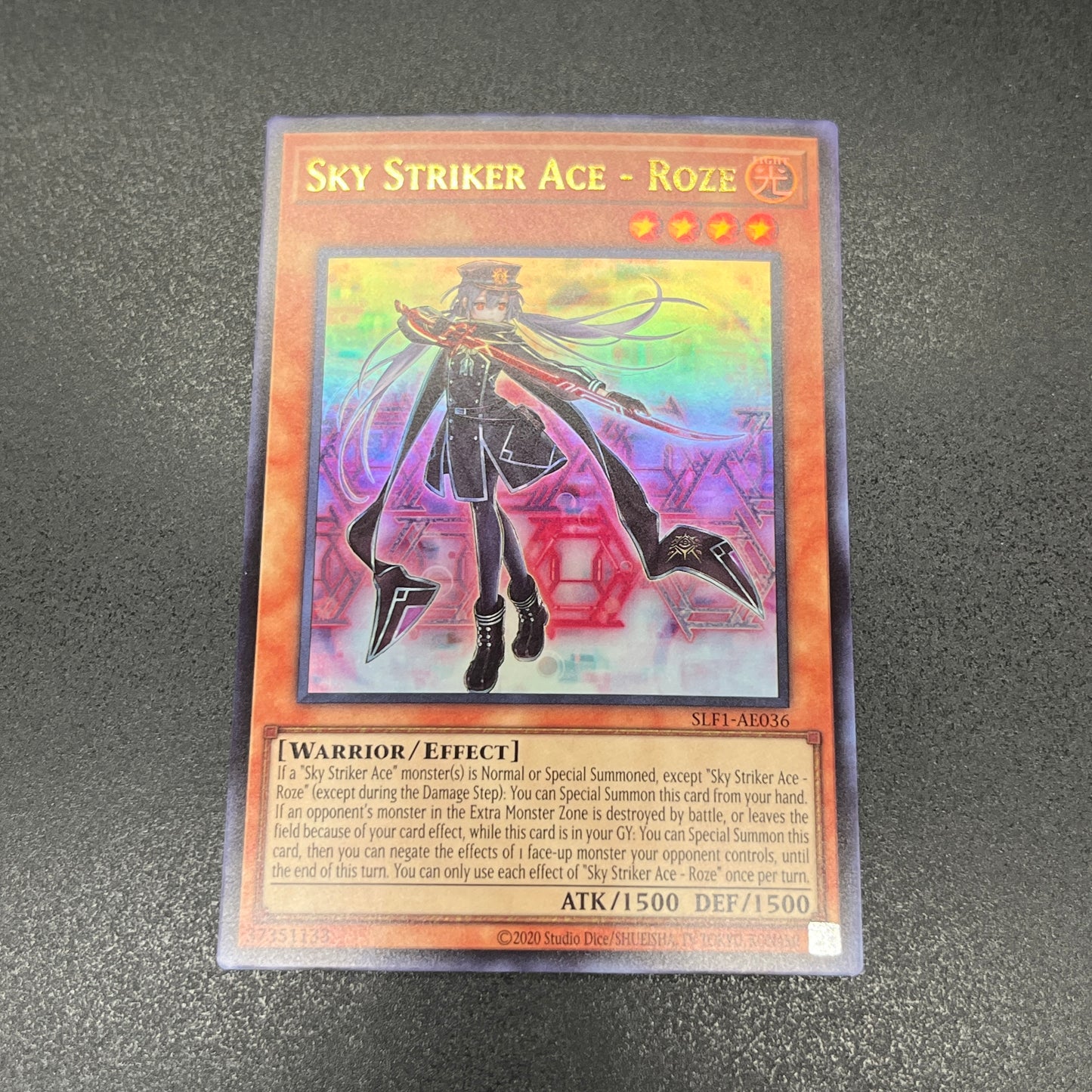 遊戯王 閃刀姫-ロゼ/ウルトラ/英語/泰亜版