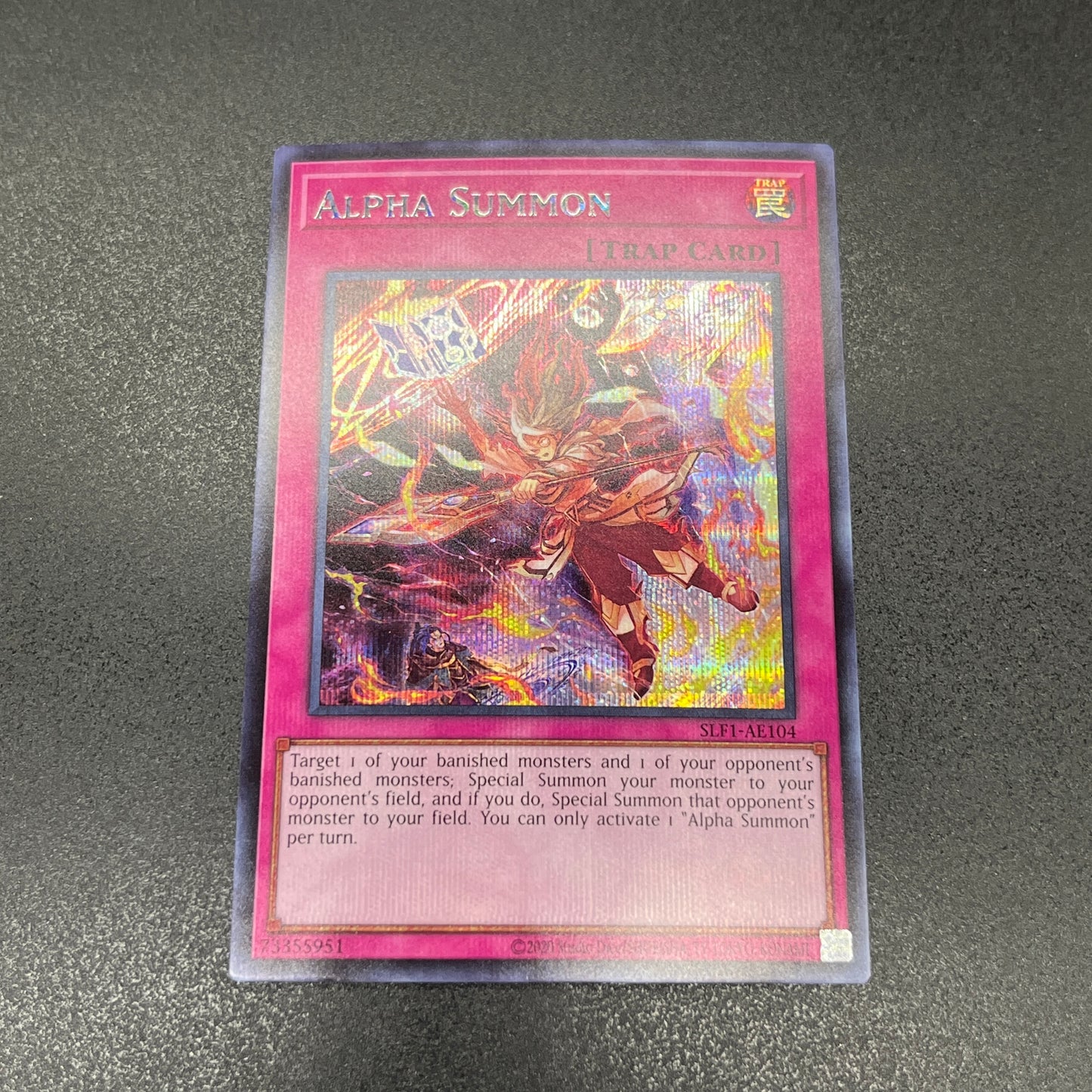 遊戯王 魔法名-「解体し統合せよ」/シークレット/英語/泰亜版