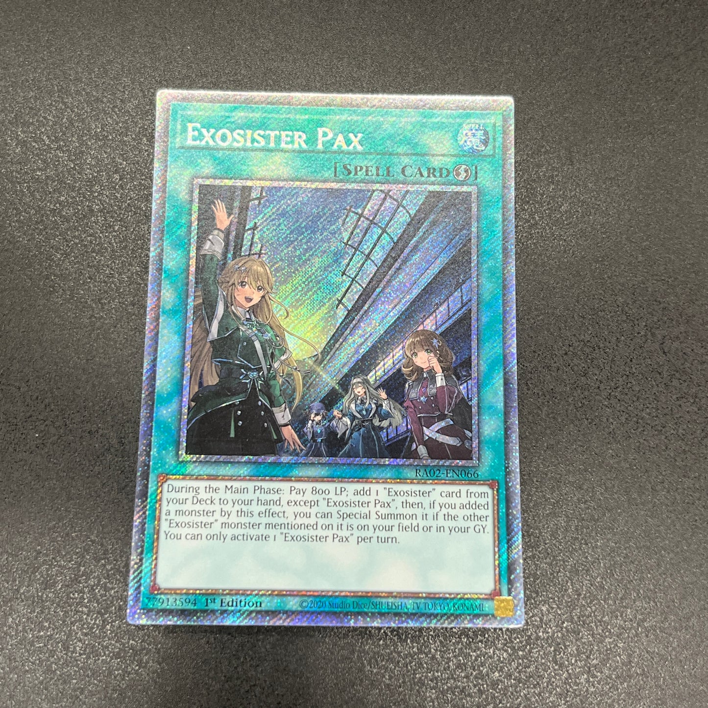 遊戯王 エクソシスター・パークス/プラチナ/英語/1st/EU版