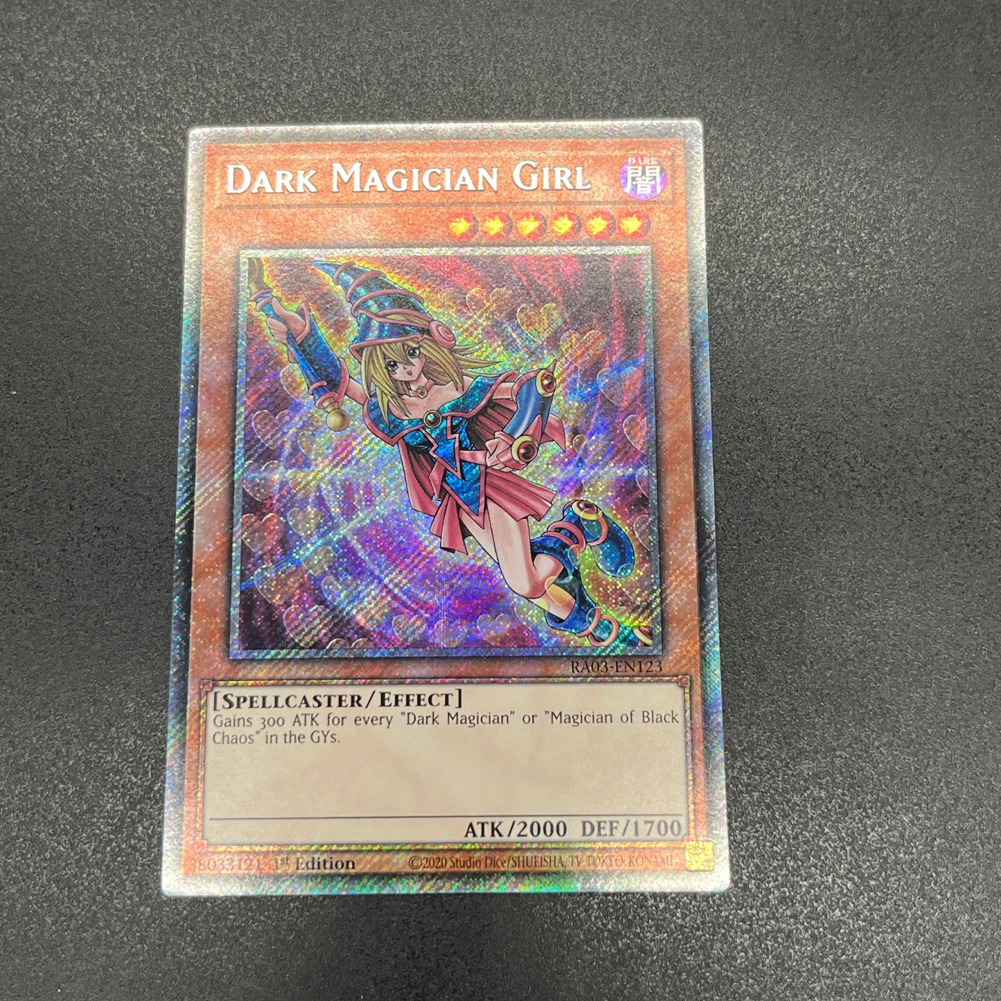 遊戯王 ブラック・マジシャン・ガール/プラチナ/英語/1st/EU