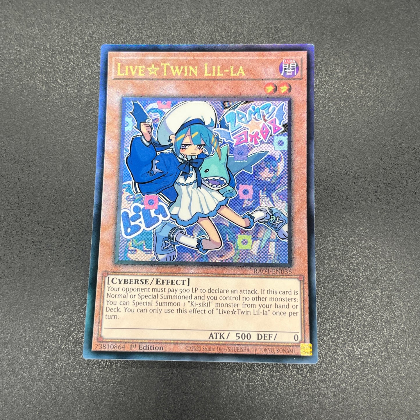 遊戯王 Live☆Twin リィラ/レリーフ/英語/1st/EU