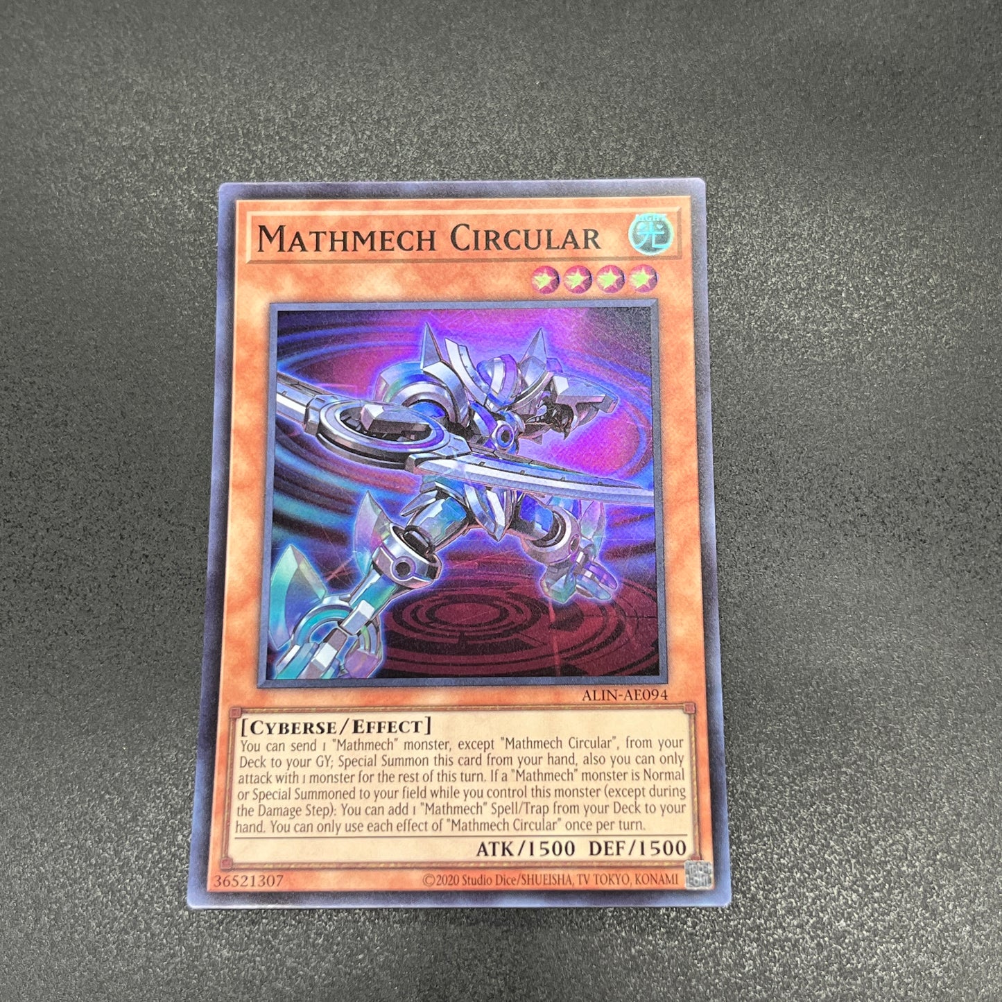 遊戯王 斬機サーキュラー/スーパー/英語/泰亜版