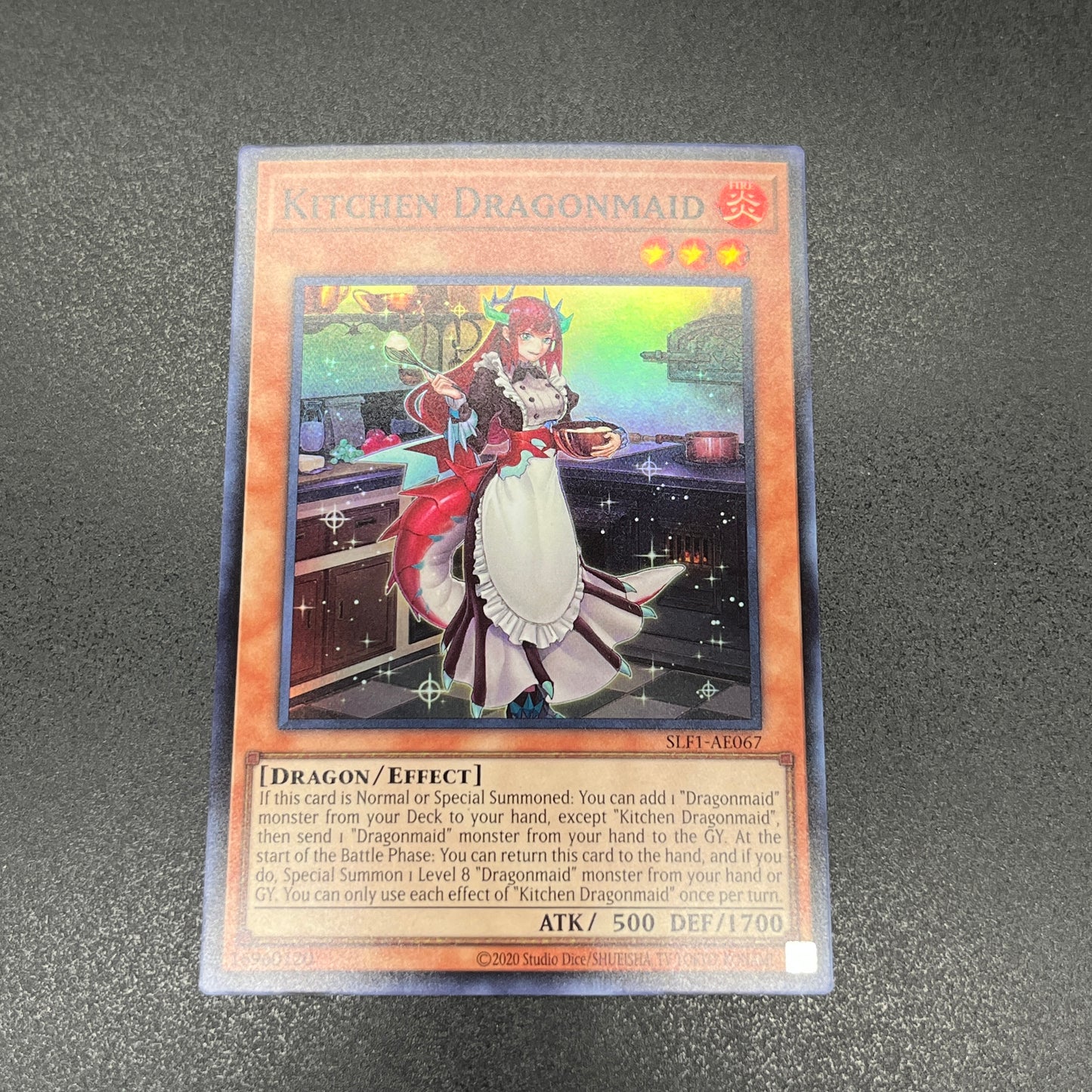 遊戯王 ドラゴンメイド・ティルル/スーパー/英語/泰亜版