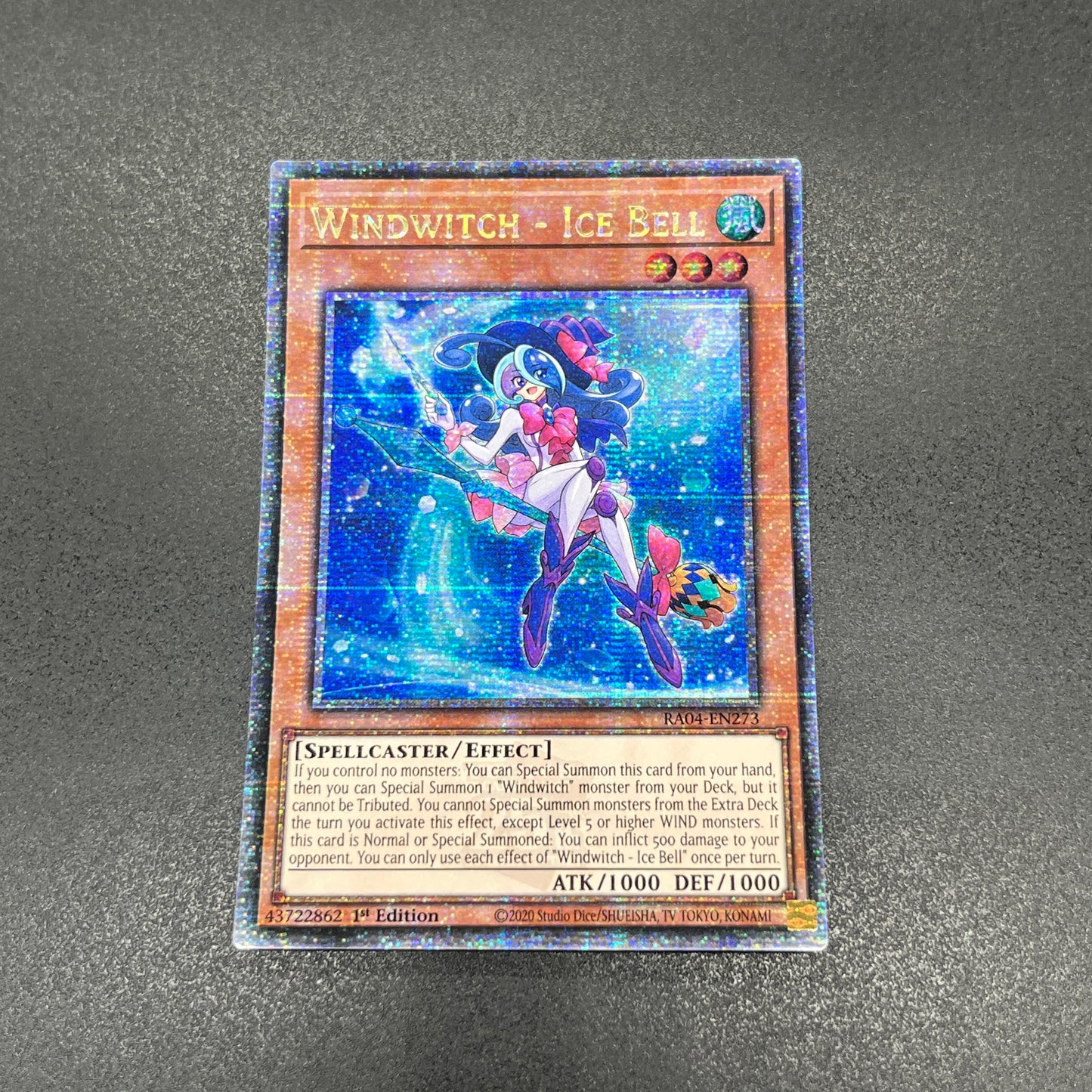 遊戯王 WW-アイス・ベル/クオシク/英語/1st/EU