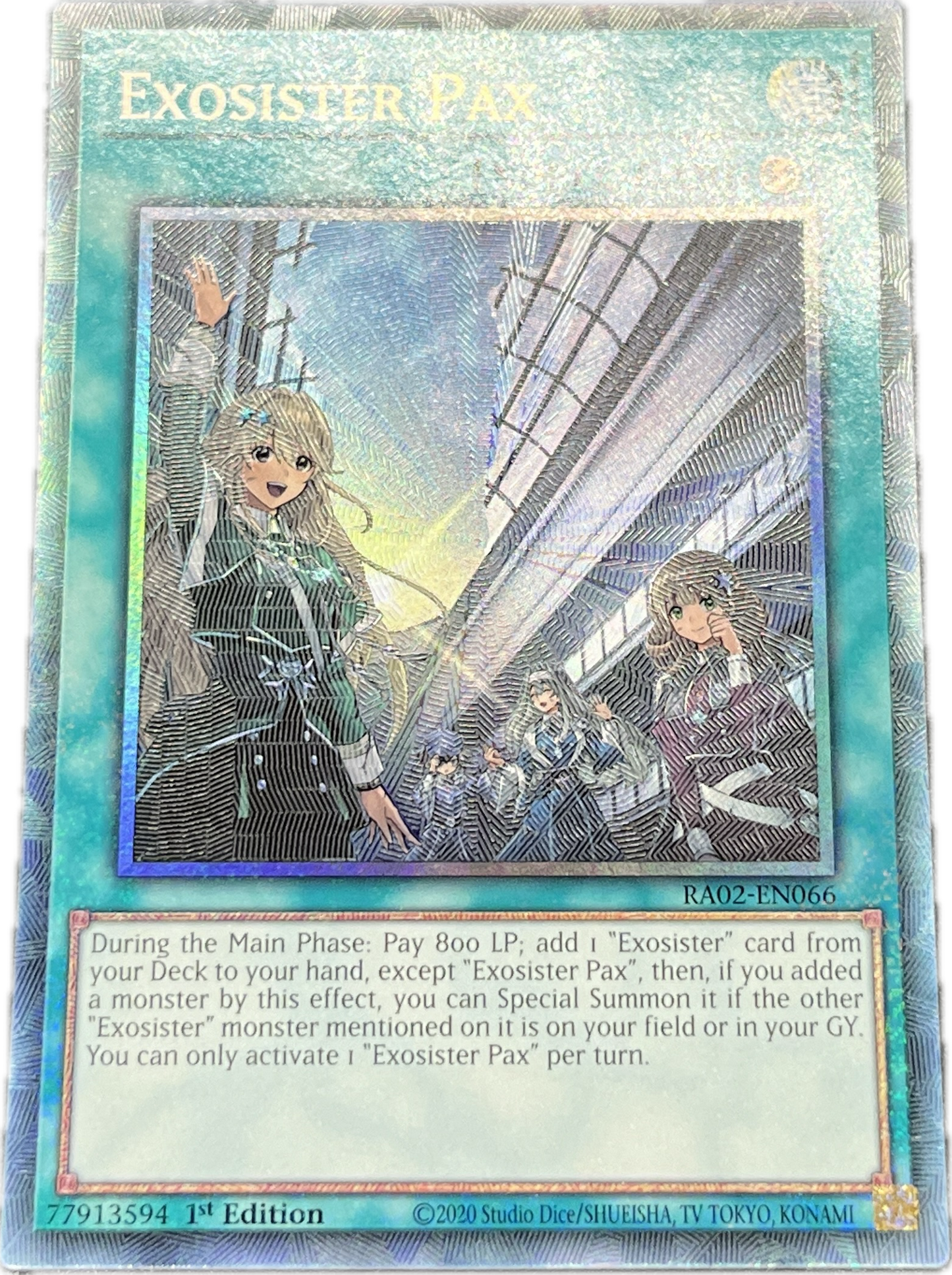 遊戯王 エクソシスター・パークス/コレクターズ/英語/1st/EU版