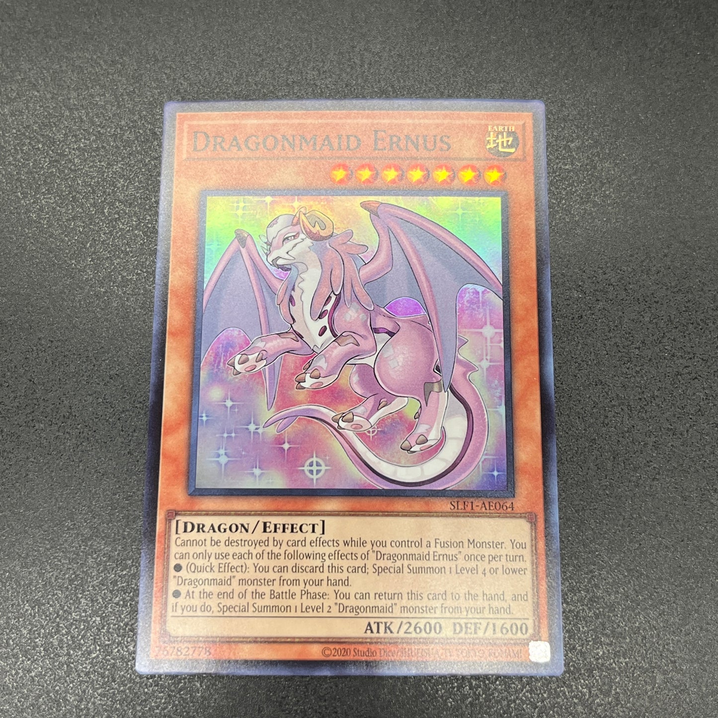 遊戯王 ドラゴンメイド・エルデ/スーパー/英語/泰亜版