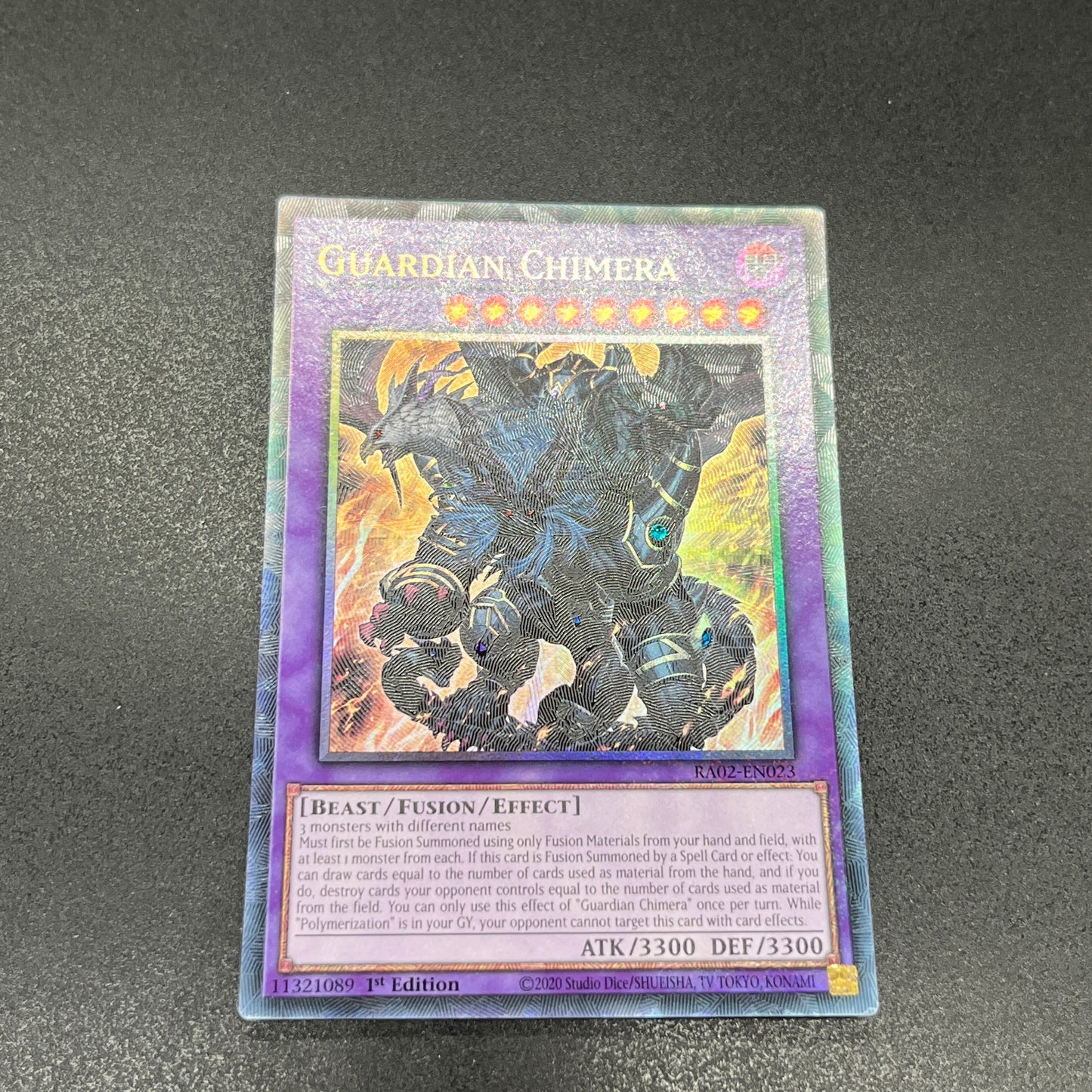 遊戯王 ガーディアン・キマイラ/コレクターズ/英語/1st/EU版