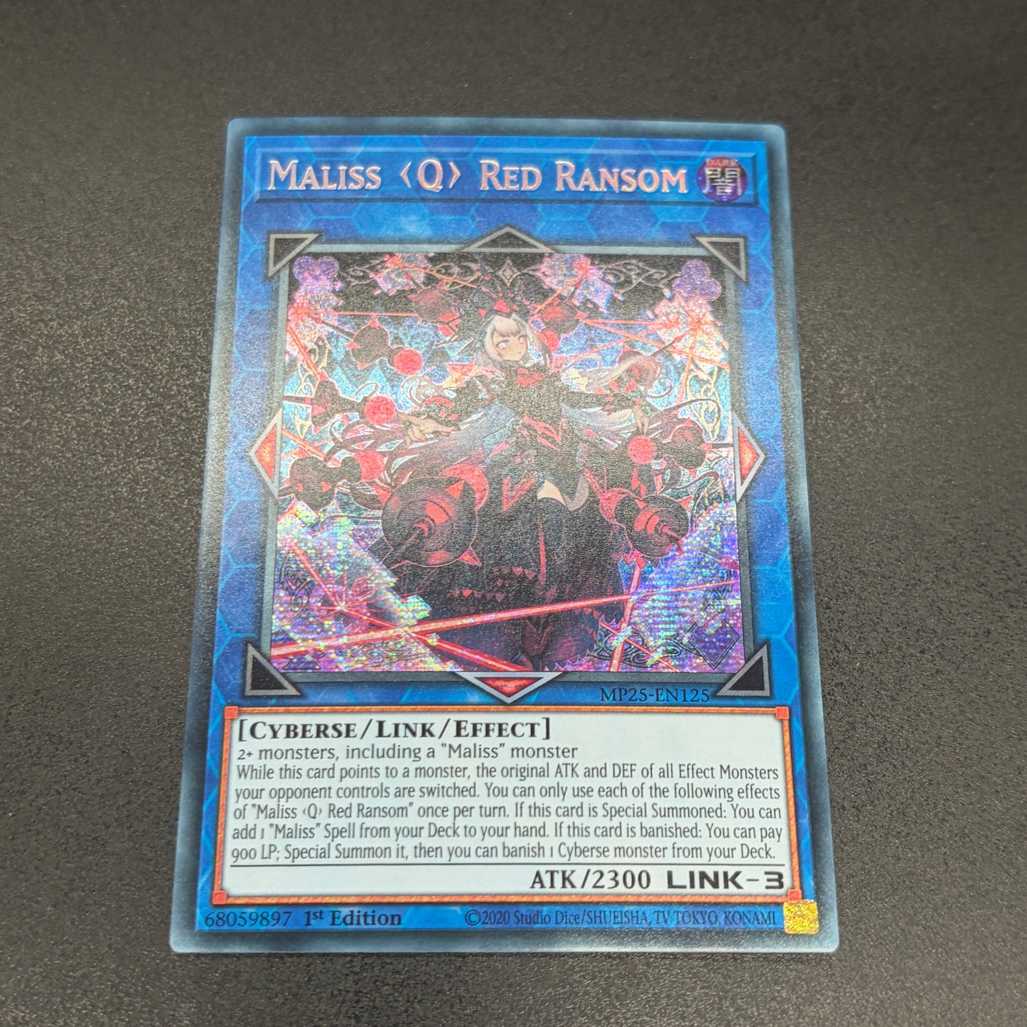 遊戯王 M∀LICE<Q>RED RANSOM/シークレット/1st/英語