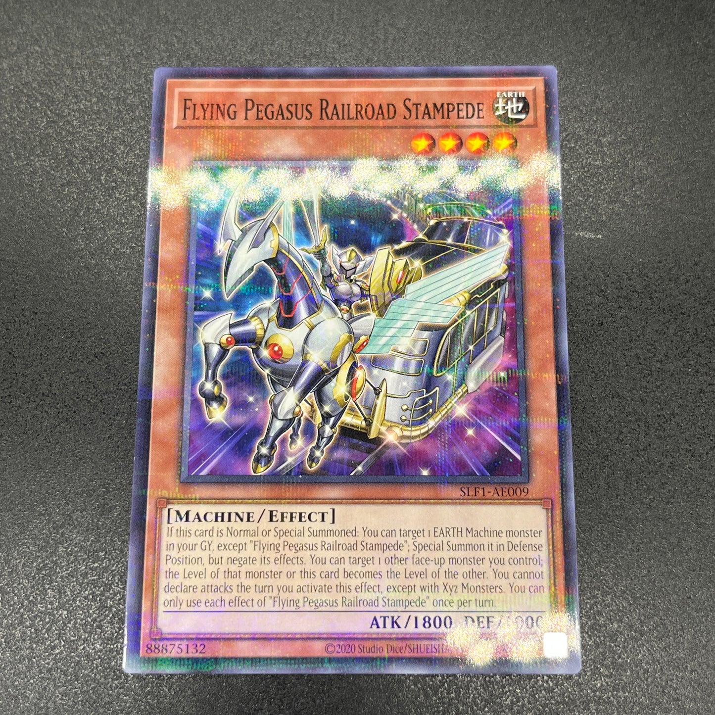 遊戯王 爆走軌道フライング・ペガサス/パラレル/英語/泰亜版