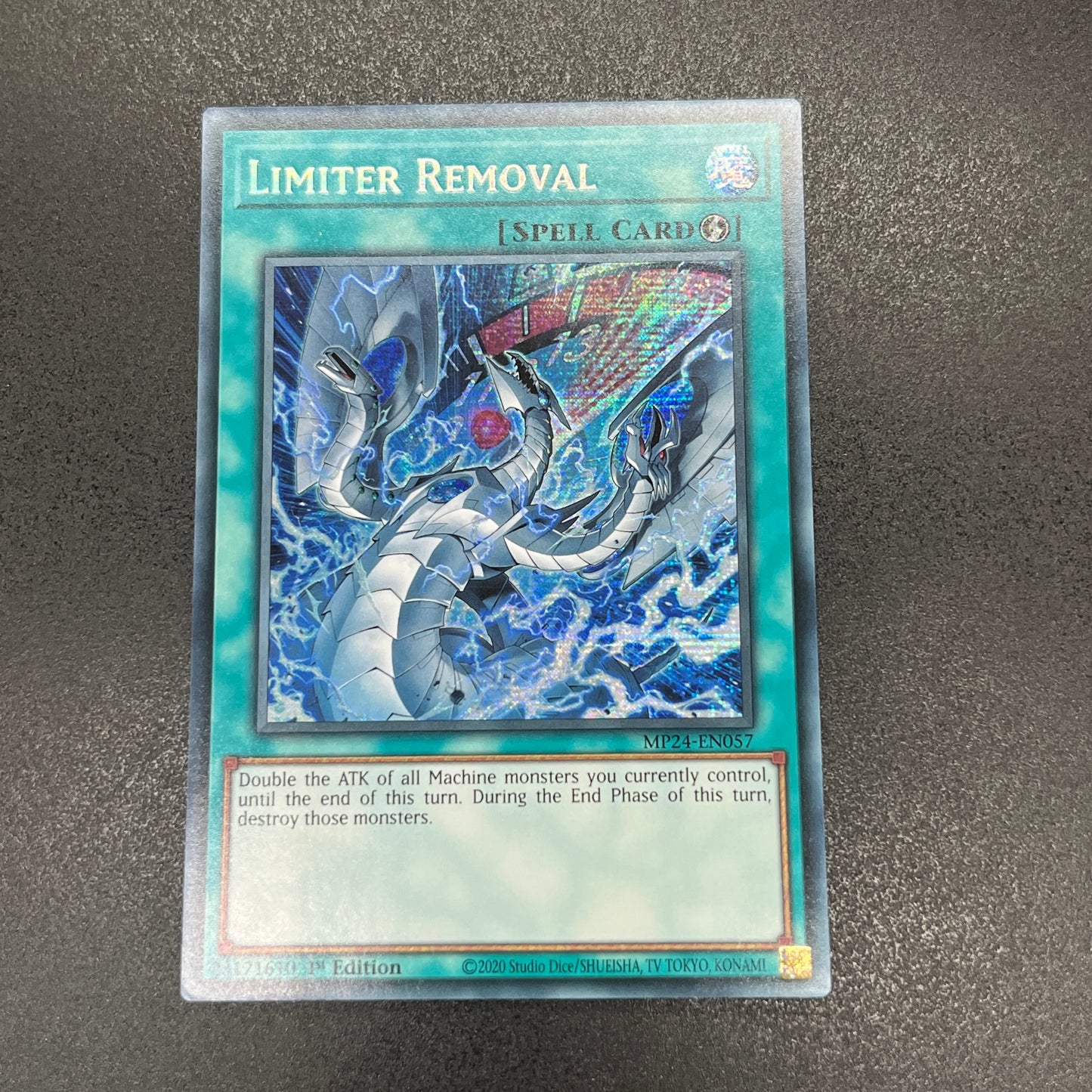 遊戯王 リミッター解除/シークレット/英語/1st/EU版