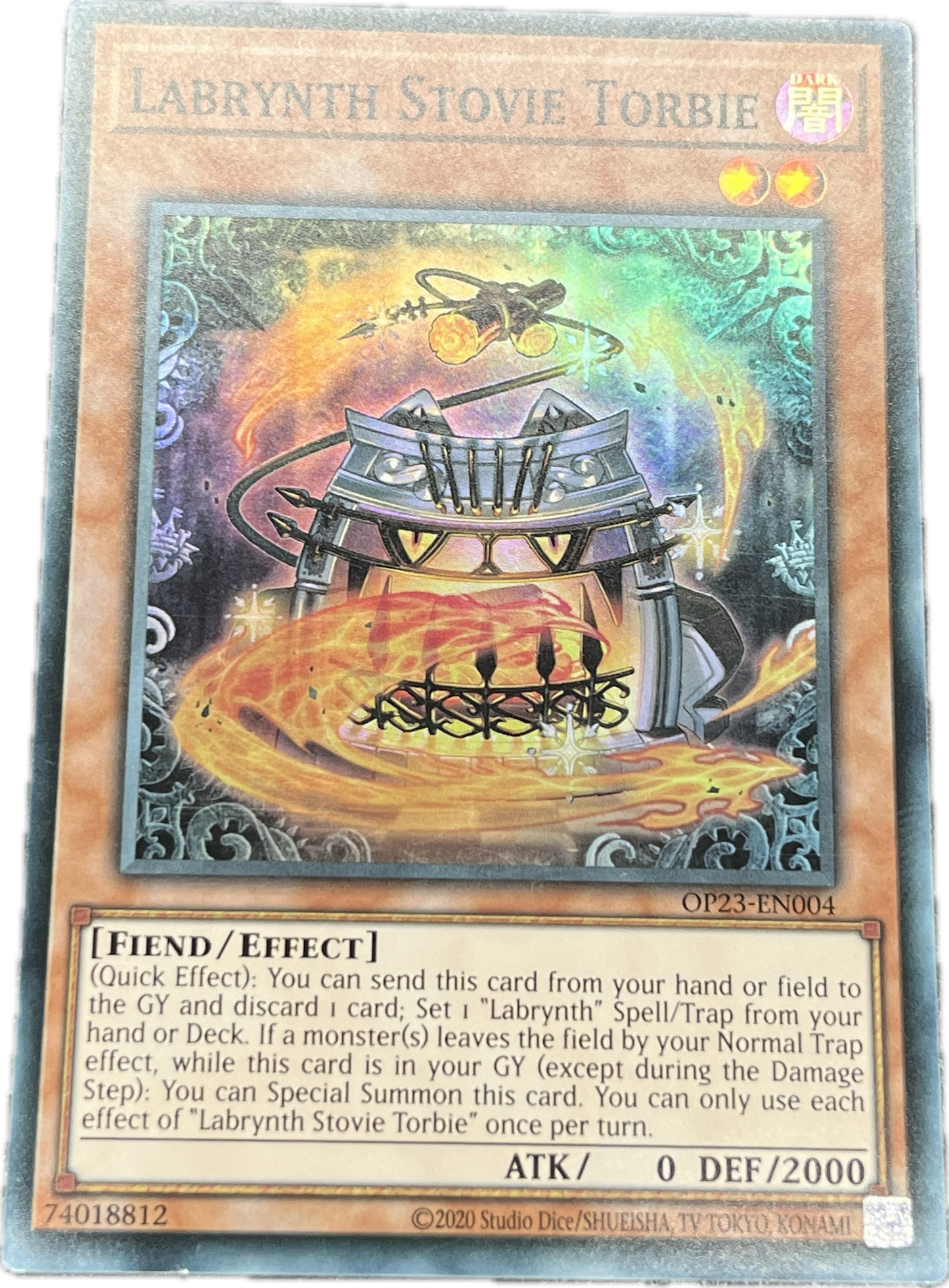 遊戯王 白銀の城の火吹炉/スーパー/英語