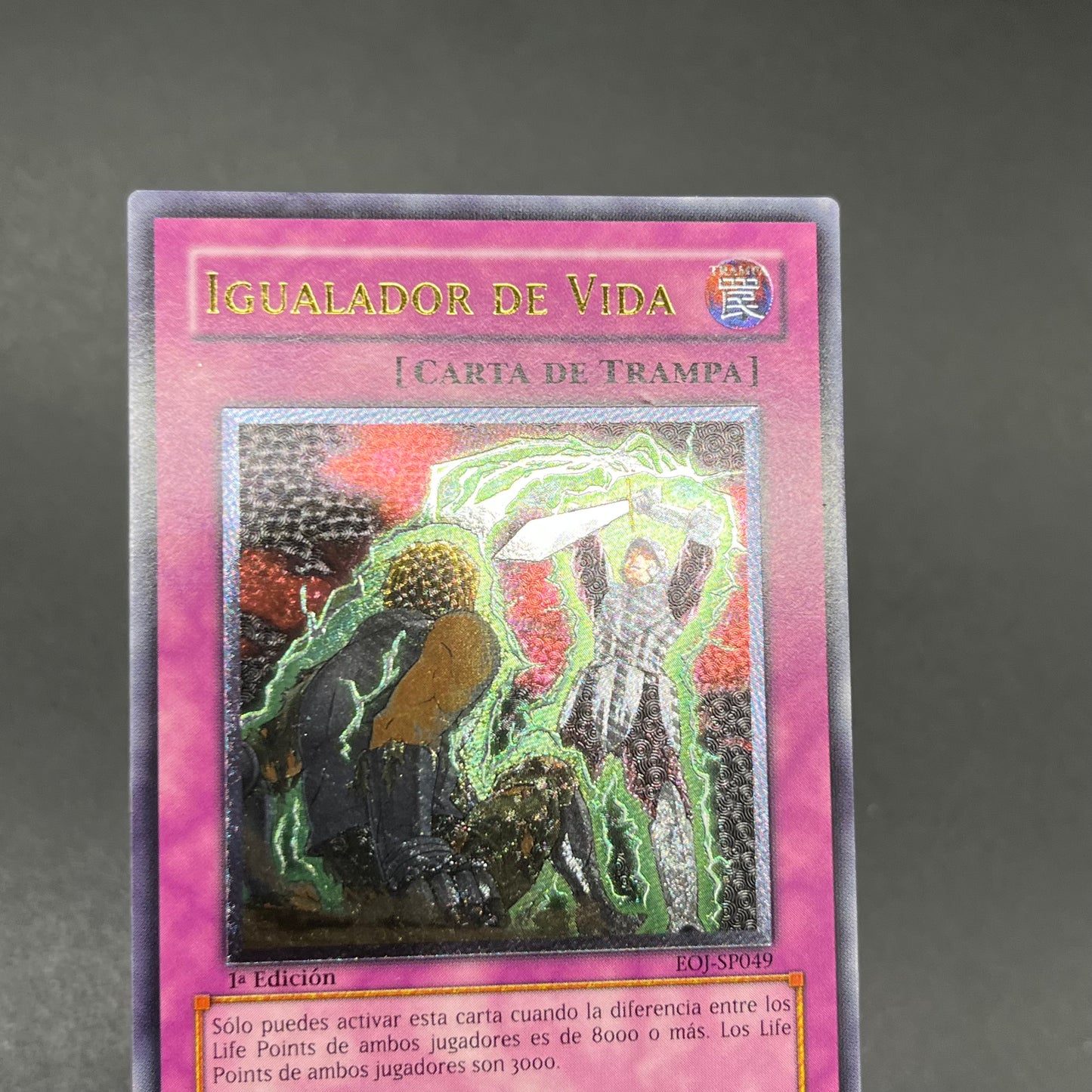 遊戯王 ライフチェンジャー/レリーフ/スペイン語/1st/EU版