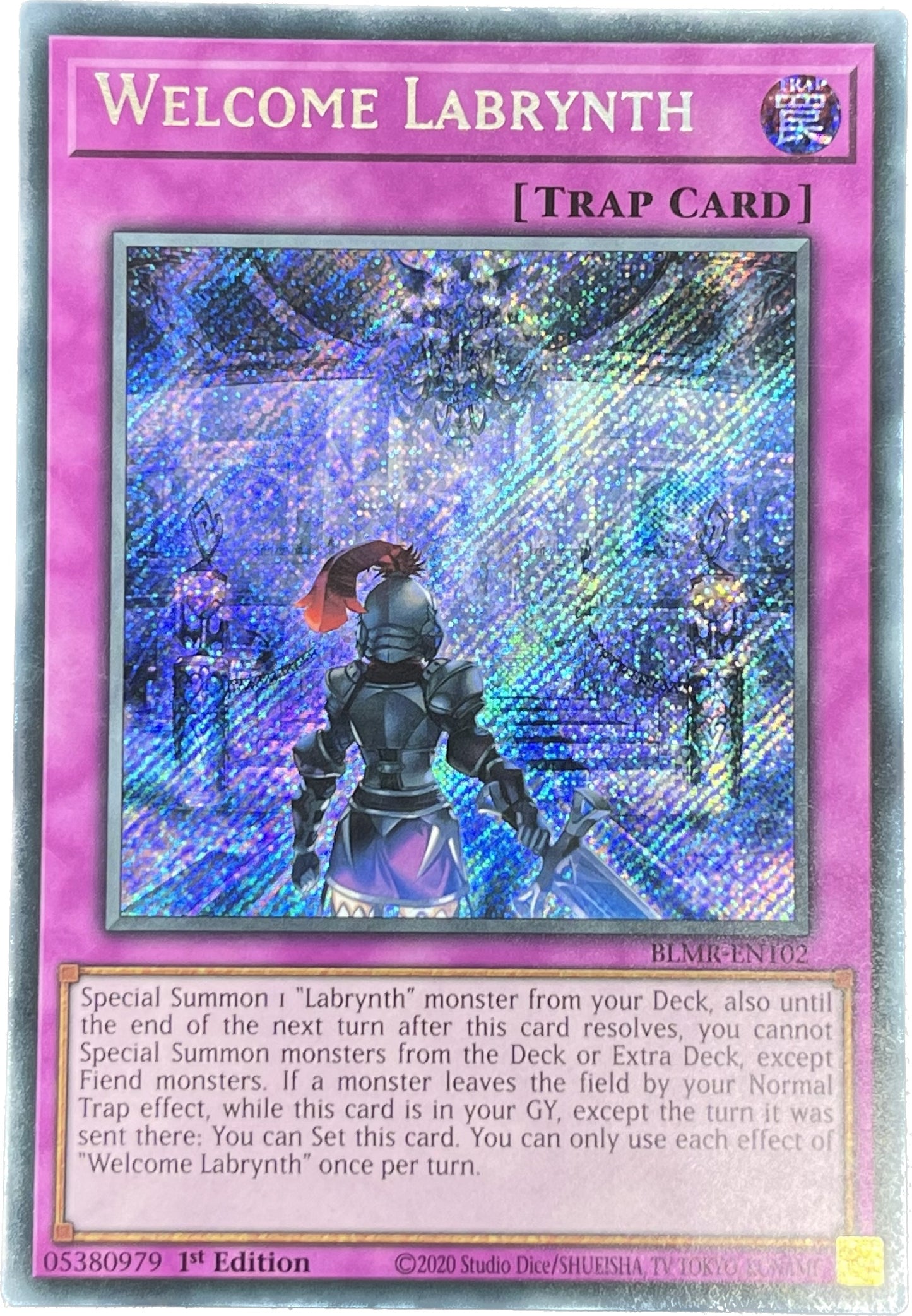 遊戯王 ウェルカム・ラビュリンス/シークレット/英語/1st