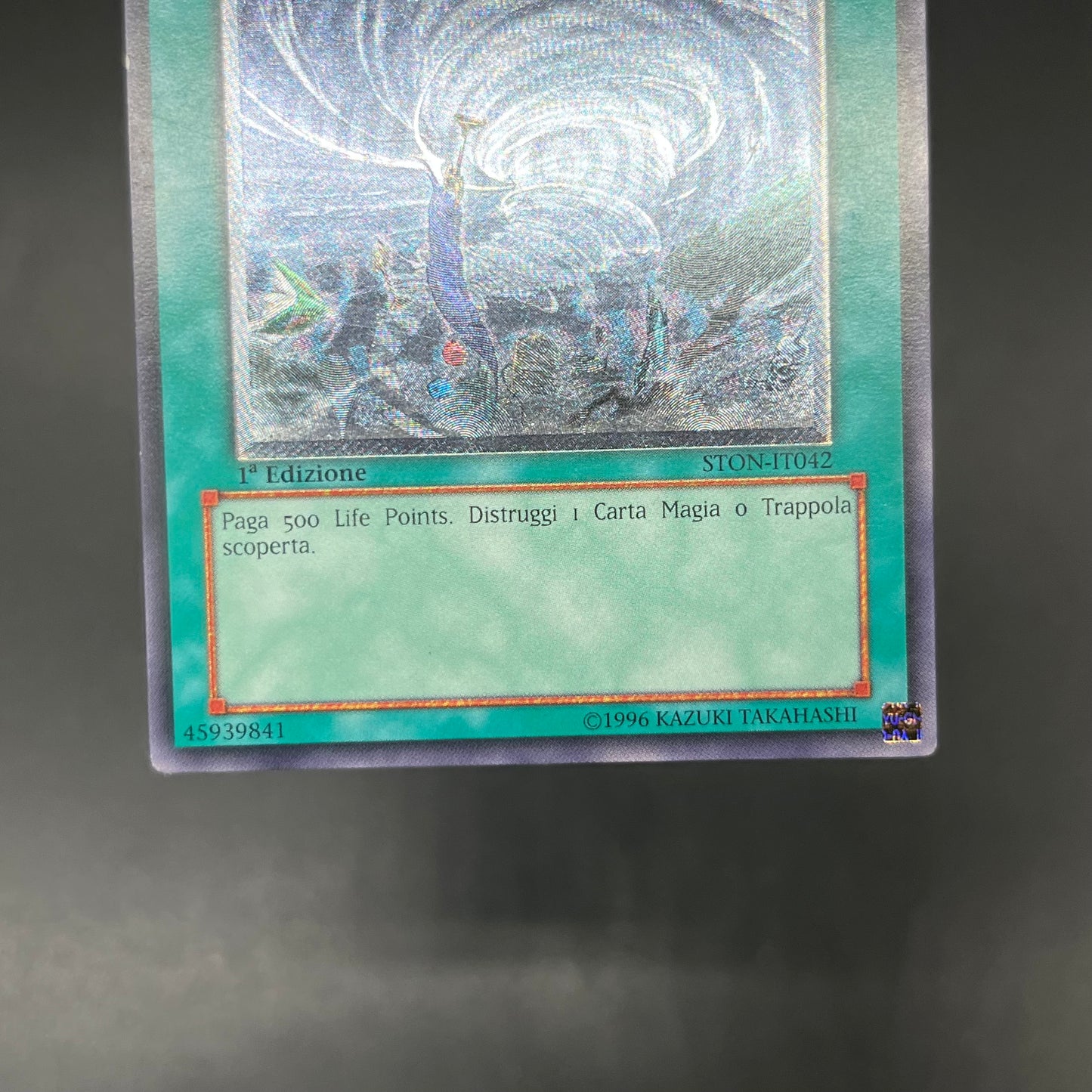 遊戯王 ツイスター/レリーフ/イタリア語/EU版