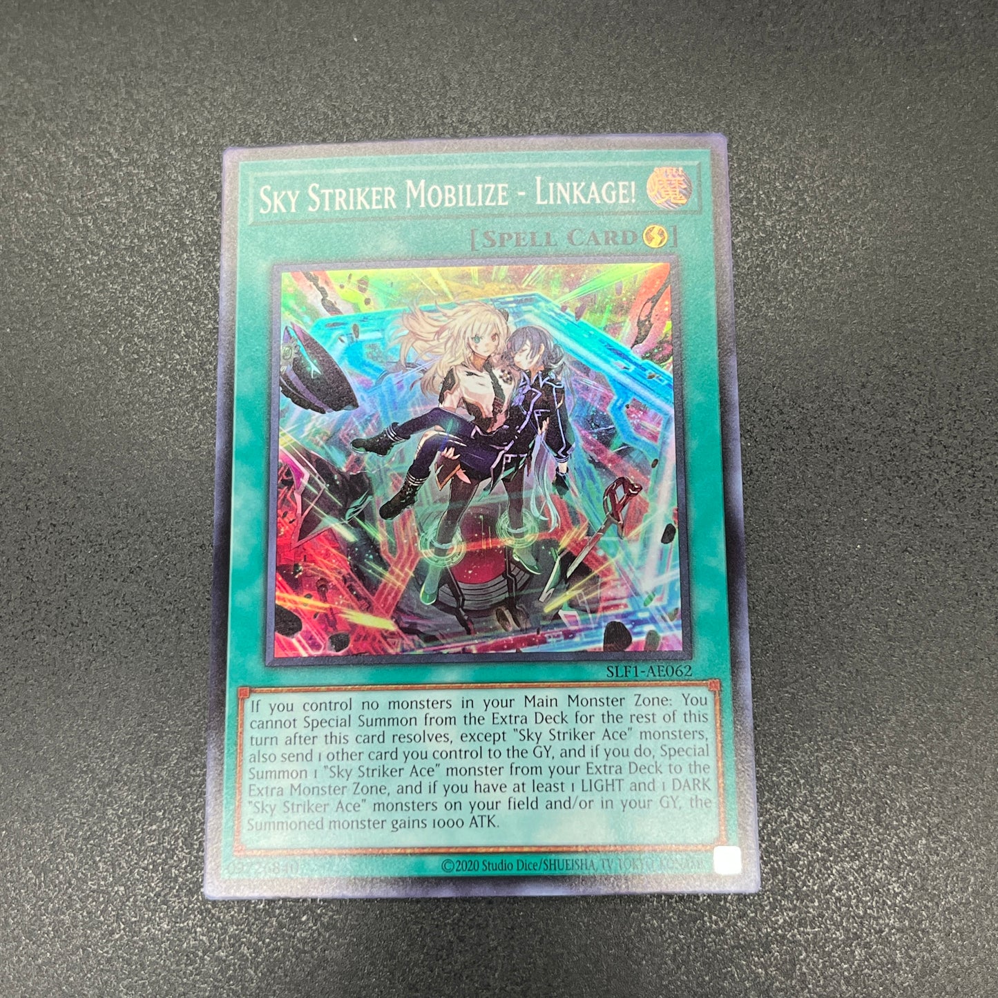 遊戯王　閃刀起動－リンケージ/スーパー/英語/泰亜版