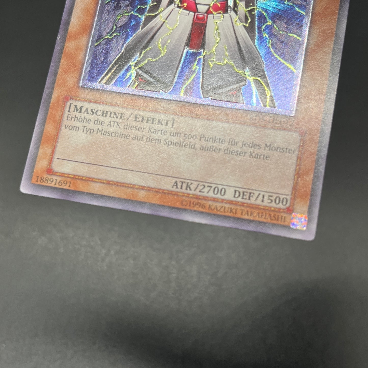 遊戯王　パーフェクト機械王/レリーフ/ドイツ/EU