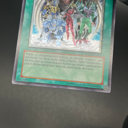 遊戯王　ホープ・オブ・フィフス/レリーフ/ドイツ語/EU版