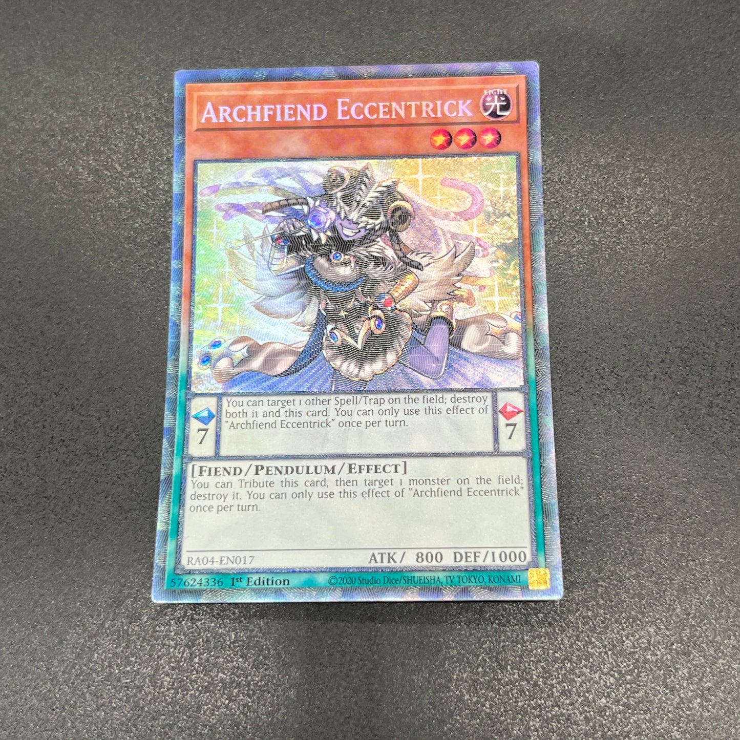 遊戯王　エキセントリック・デーモン/コレクターズ/英語/1st/EU