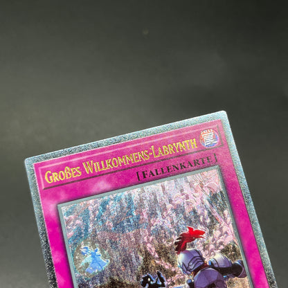 遊戯王　ビッグウェルカム・ラビュリンス/レリーフ/ドイツ/EU版