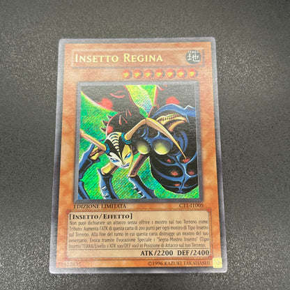 遊戯王　インセクト女王/シークレット/イタリア/EU版