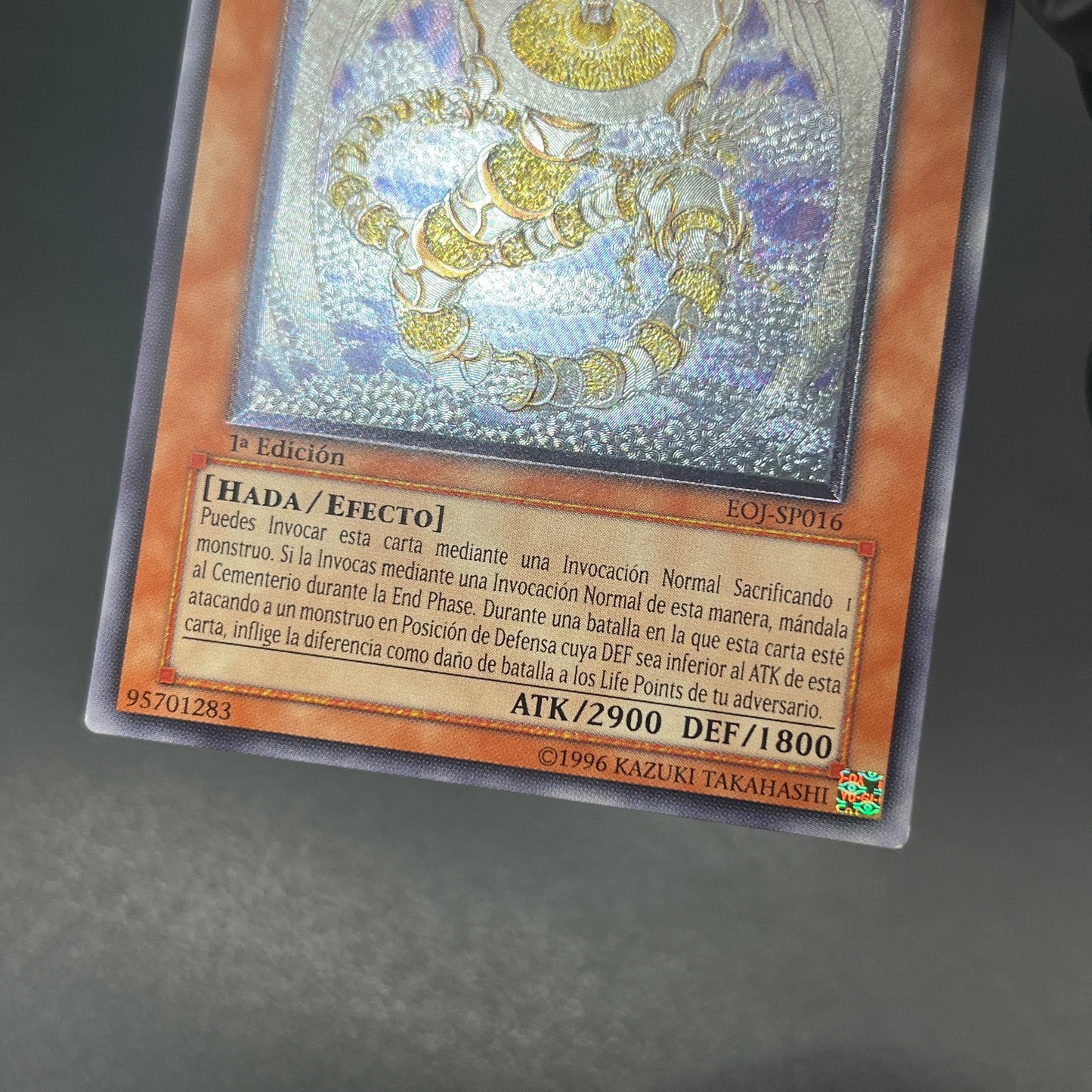 遊戯王　光神機－轟龍/レリーフ/スペイン/1st/EU版