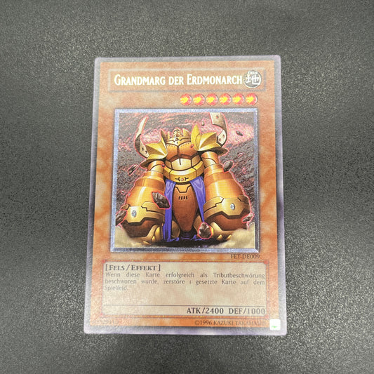 遊戯王　地帝グランマーグ/レリーフ/ドイツ語/EU版