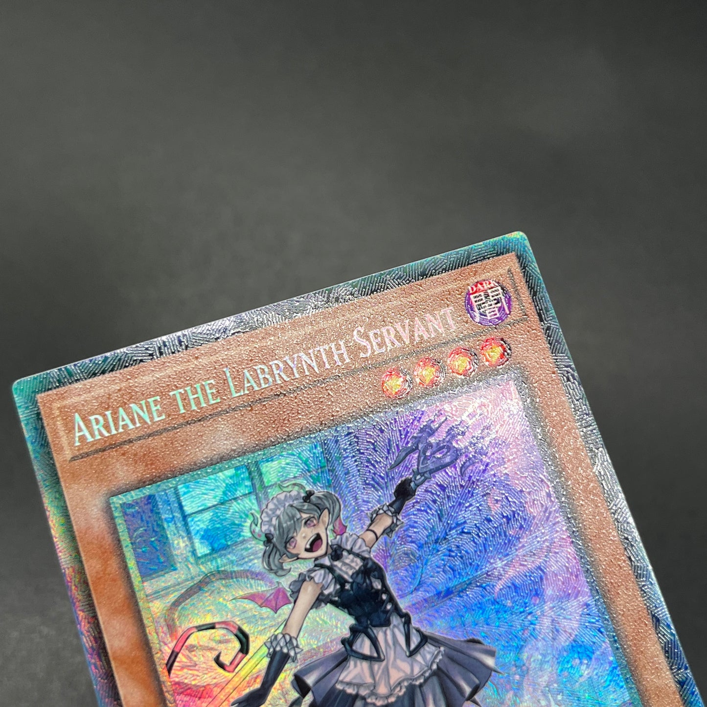 遊戯王　白銀の城の召使い アリアーヌ/コレクターズレア/英語/1st/EU版