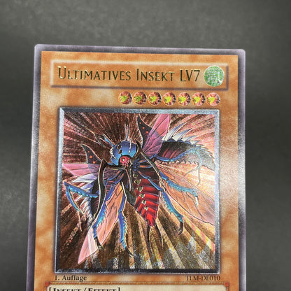 遊戯王　アルティメット・インセクトＬＶ７/レリーフ/ドイツ語/1st/EU版