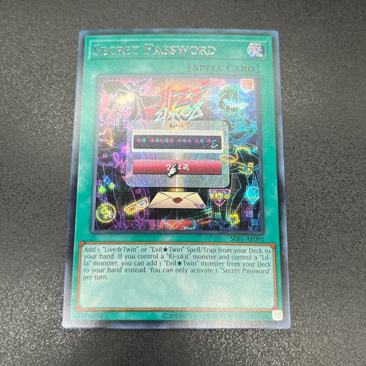 遊戯王　シークレット・パスフレーズ/シークレット/英語/泰亜版