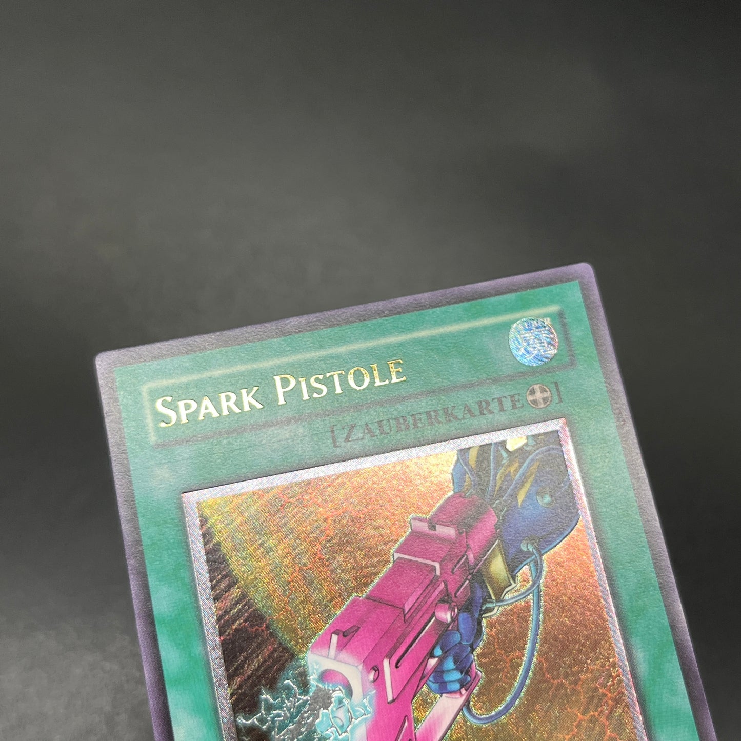遊戯王　スパークガン/レリーフ/ドイツ語/EU版