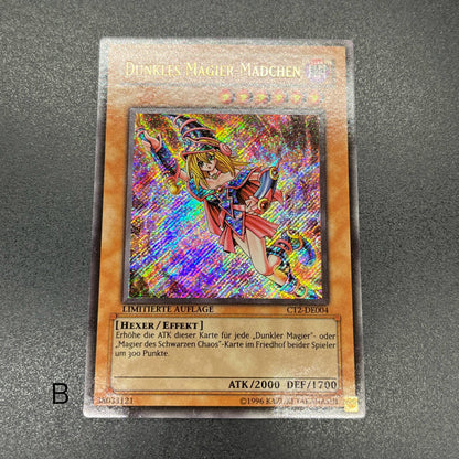 遊戯王　ブラック・マジシャン・ガール/シークレット/ドイツ語/EU