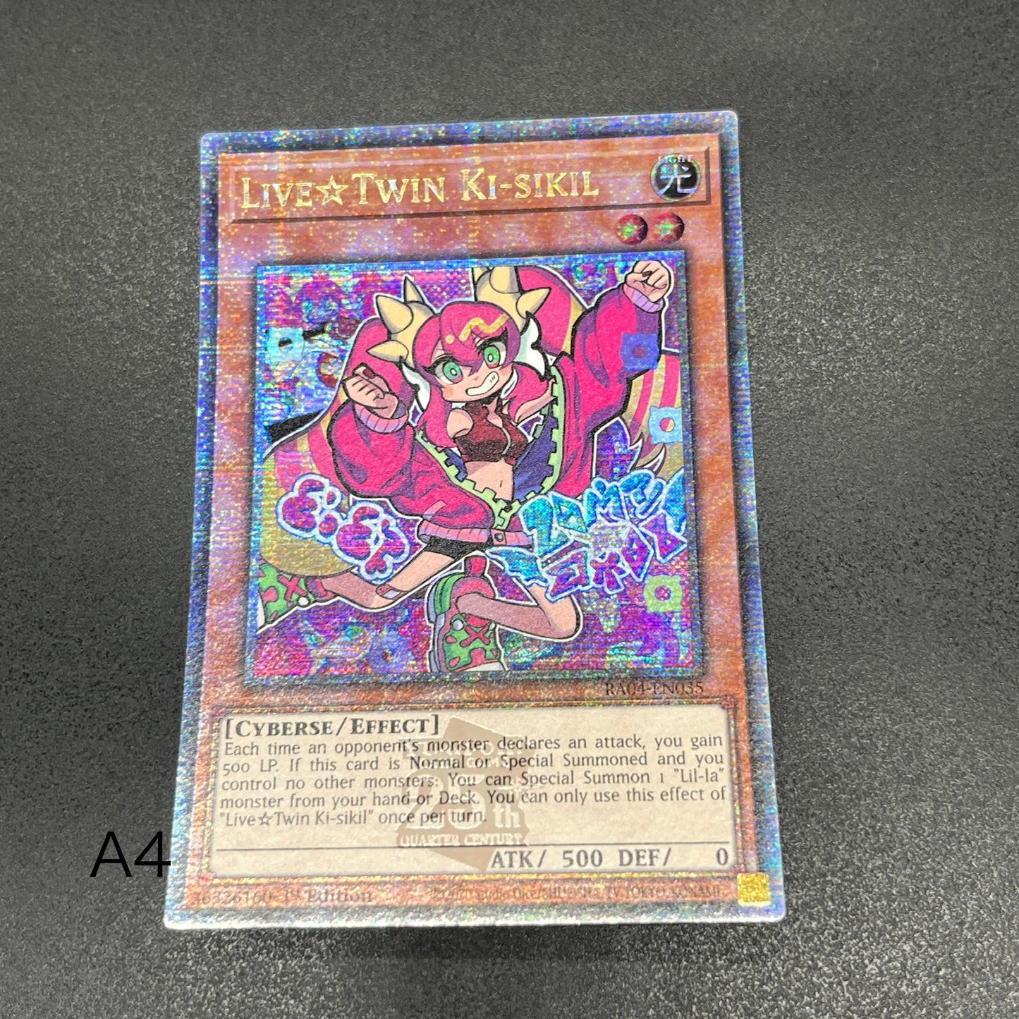 遊戯王　Ｌｉｖｅ☆Ｔｗｉｎ キスキル/クオシク/英語/1st/EU版