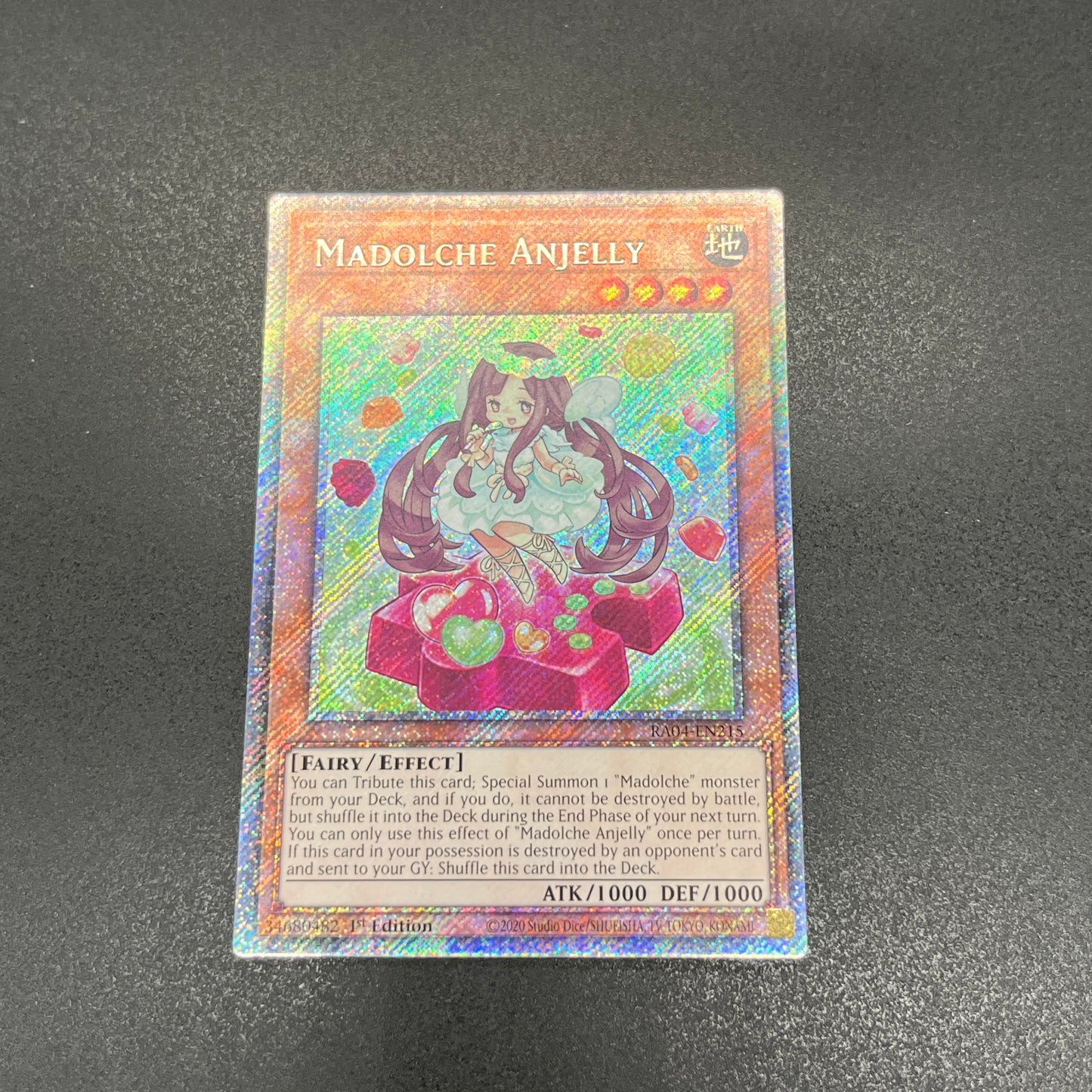 遊戯王　マドルチェ・エンジェリー/プラチナ/英語/1st/EU版