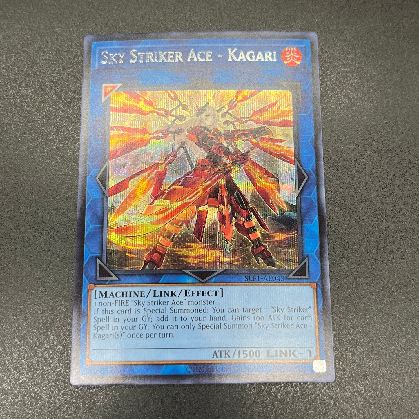 遊戯王　閃刀姫－カガリ/シークレット/英語/泰亜版