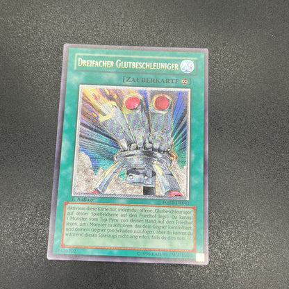 遊戯王　ブレイズ・キャノン・トライデント/レリーフ/ドイツ語/1st/EU版