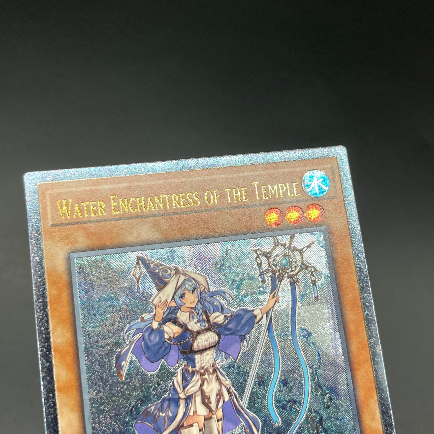 遊戯王　聖殿の水遣い/レリーフ/英語/EU版