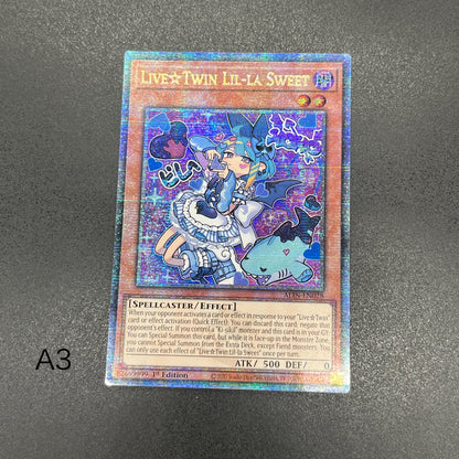 遊戯王　Ｌｉｖｅ☆Ｔｗｉｎ リィラ・スウィート/クオシク/英語/1st/EU