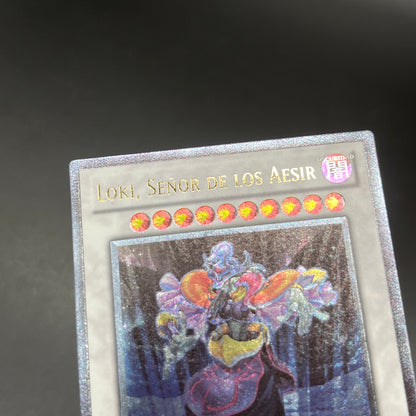 遊戯王　極神皇ロキ/レリーフ/スペイン/1st/EU版