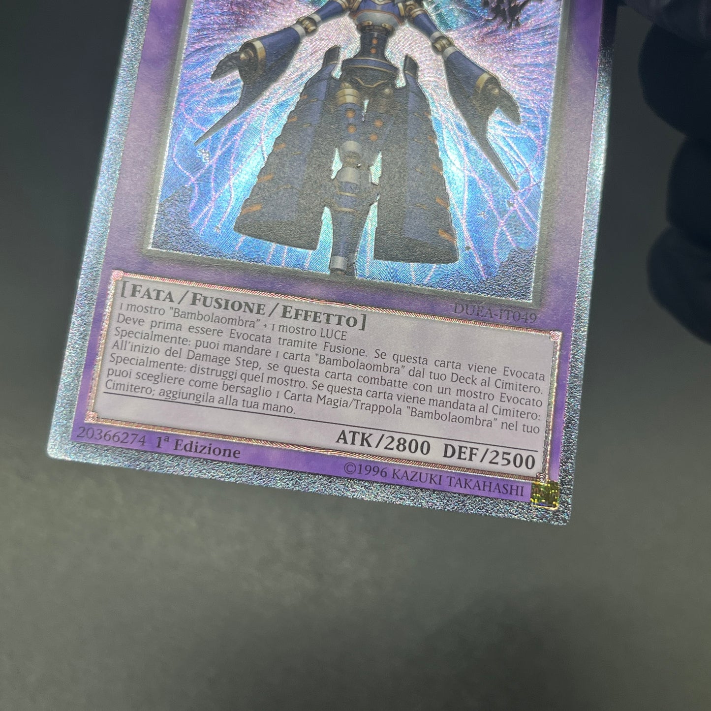 遊戯王　エルシャドール・ネフィリム/レリーフ/イタリア語/1st/EU版