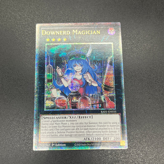 遊戯王　ダウナード・マジシャン/クオシク/英語/1st/EU版