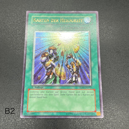 遊戯王　天よりの宝札/レリーフ/ドイツ語/1st/EU版