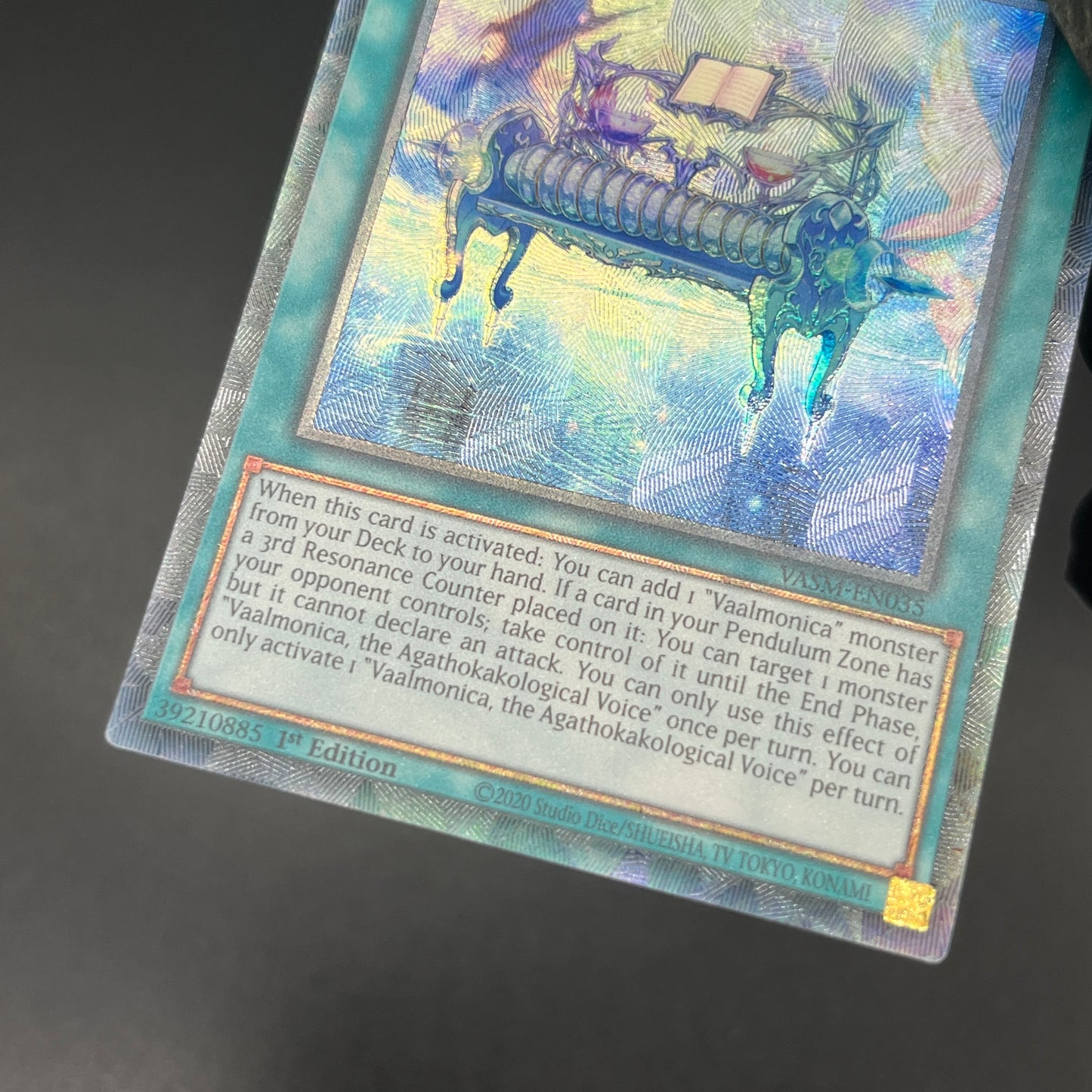 遊戯王　天魔の聲選器－『ヴァルモニカ』/コレクターズ/英語/1st/EU