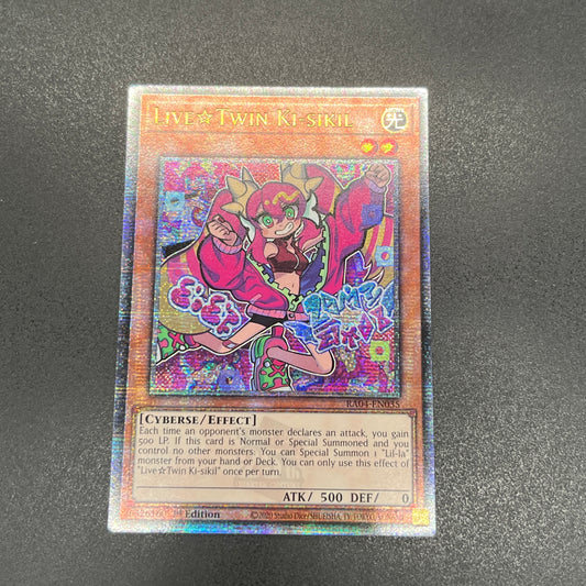 遊戯王　Ｌｉｖｅ☆Ｔｗｉｎ キスキル/クオシク/英語/1st/EU版