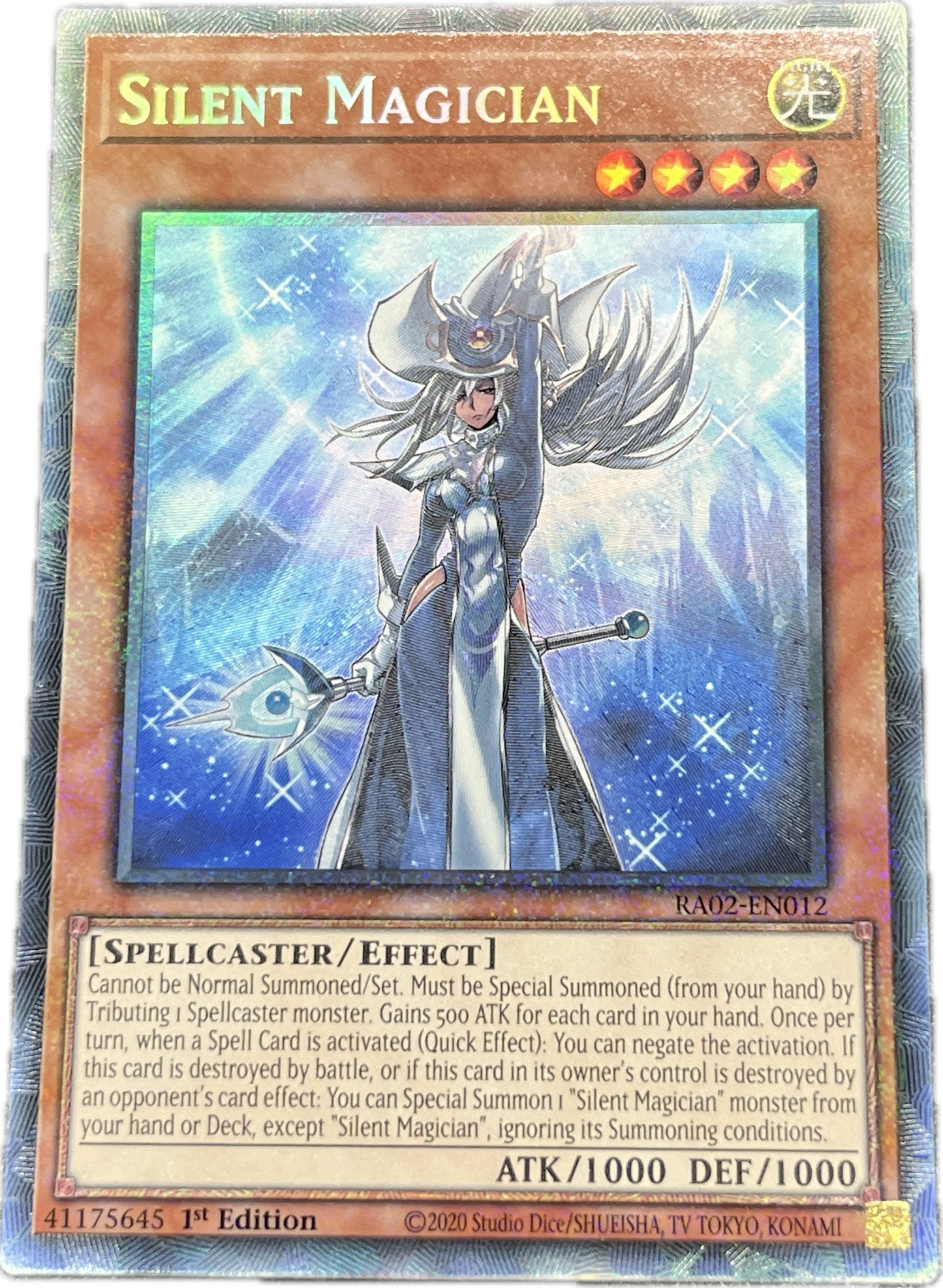 遊戯王　沈黙の魔術師－サイレント・マジシャン/コレクターズ/英語/1st/EU版