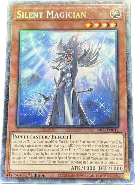 遊戯王　沈黙の魔術師－サイレント・マジシャン/コレクターズ/英語/1st/EU版