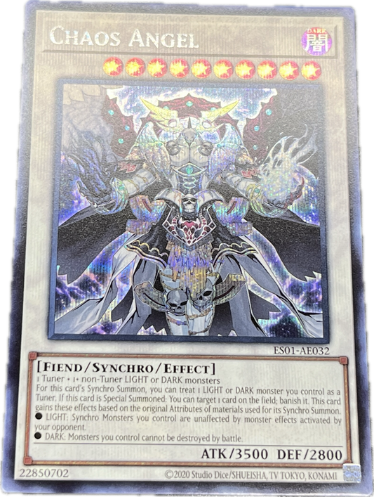 遊戯王　カオス・アンヘル－混沌の双翼－/シークレット/英語/泰亜版