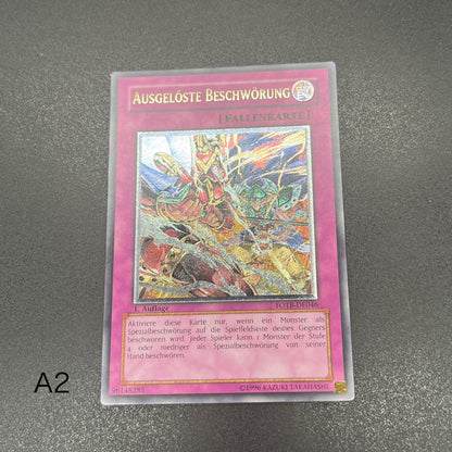 遊戯王　誘発召喚/レリーフ/ドイツ/1st/EU版