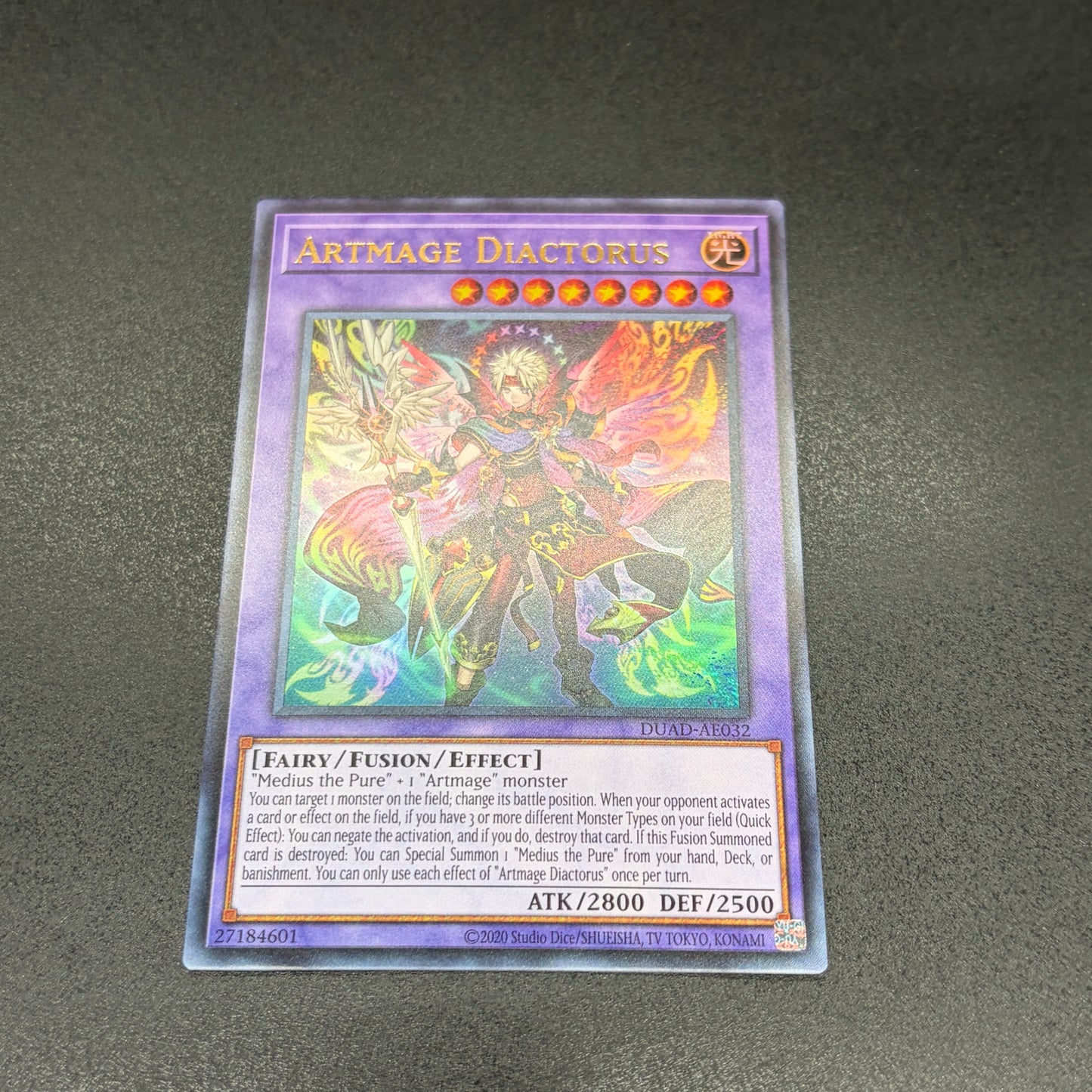 遊戯王　神芸獄徒 ディアクトロス/ウルトラ/英語/泰亜版